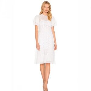 TULAROSA Neil Dress in Cloud Size S from REVOLVE